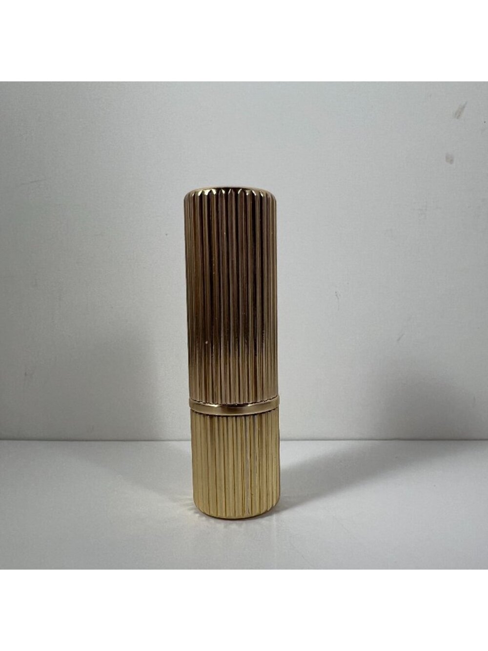 New Estee Lauder Gold-Toned Red Lipstick Tube - No Box